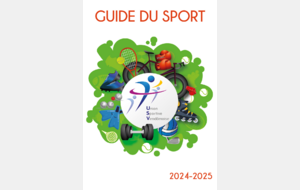 PARUTION DU GUIDE DU SPORT 2024 2025 !